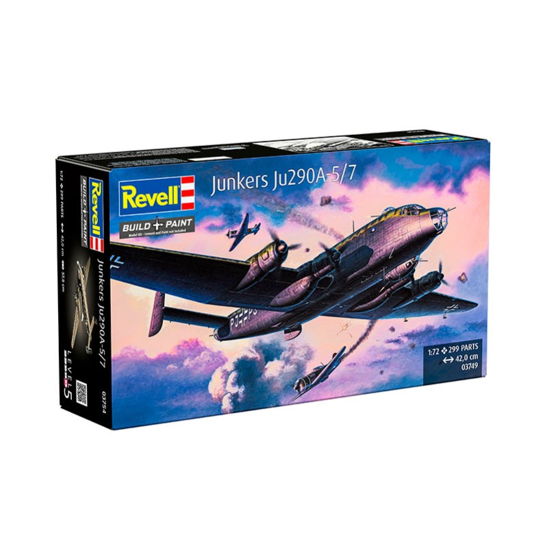 Imagen del producto 3: Revell Avión Junkers Ju 290A-5 'Seeadler' 1:72
