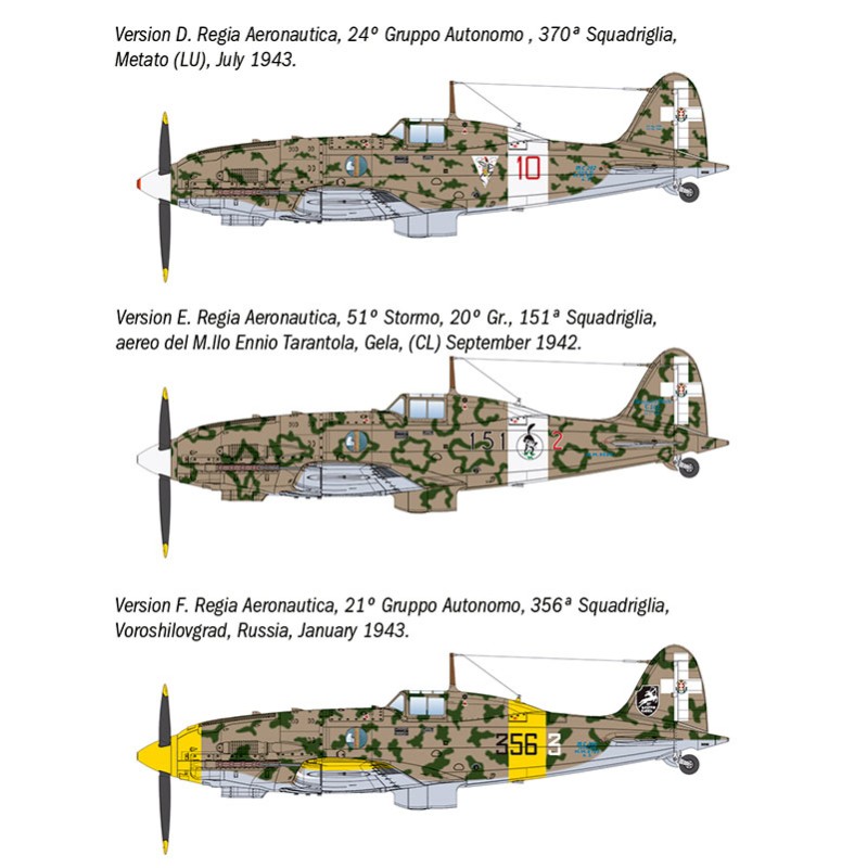Immagine del prodotto 3: Italeri Aereo Macchi MC.202 Folgore 1:48