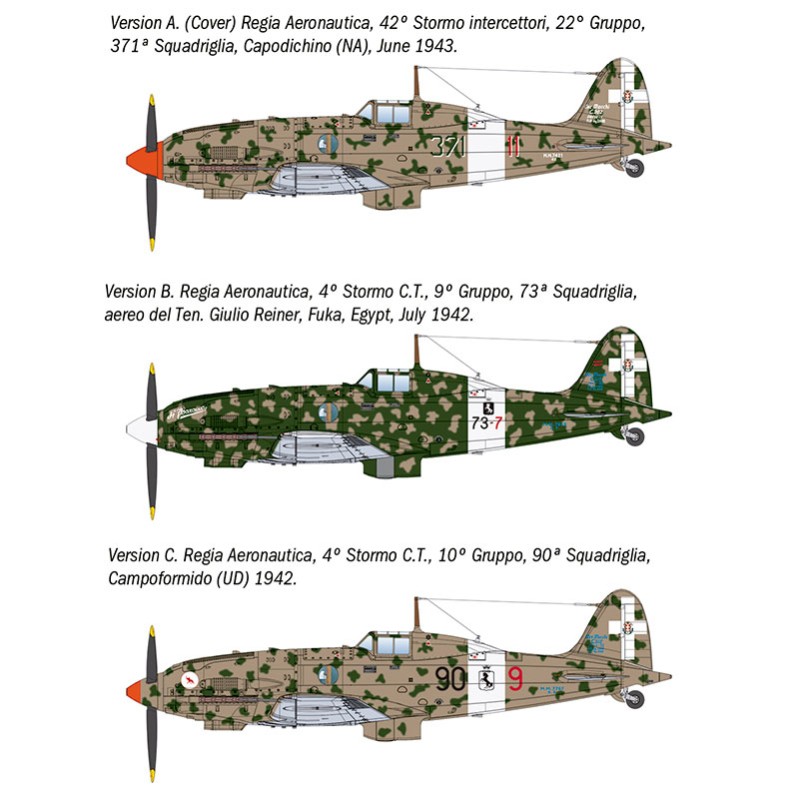 Immagine del prodotto 4: Italeri Aereo Macchi MC.202 Folgore 1:48