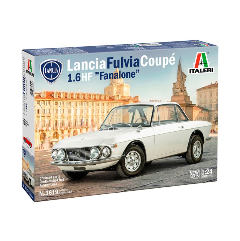 Product image 2: Italeri Lancia Fulvia coupé 1.6 HF "Fanalone" Car 1:24
