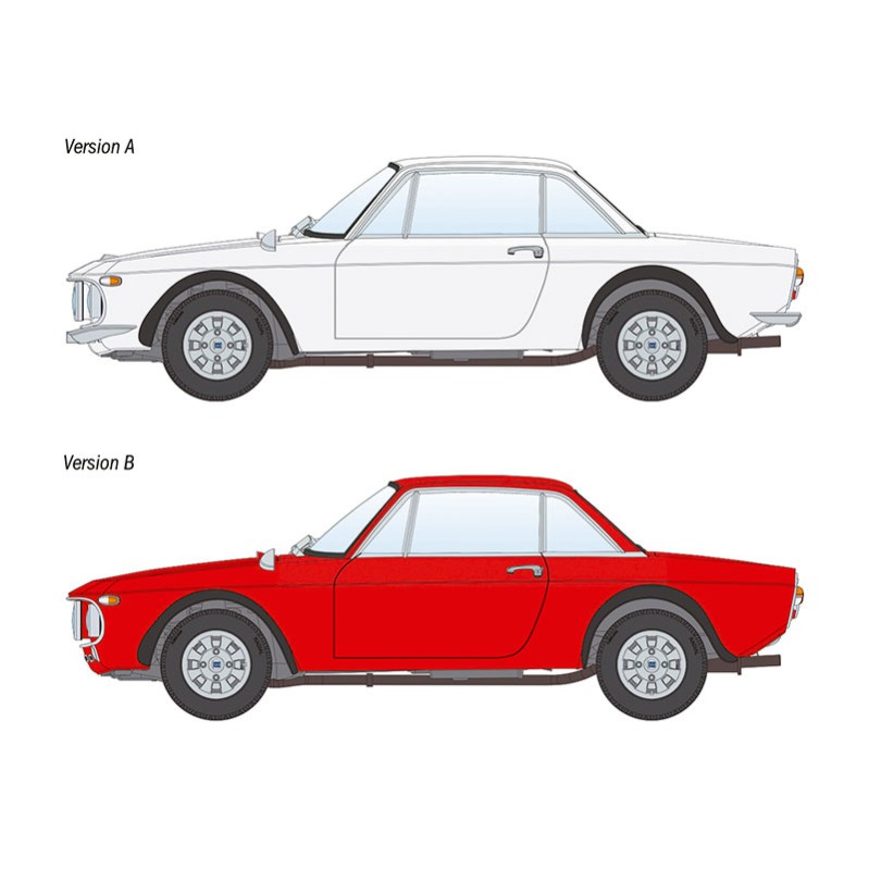 Product image 3: Italeri Lancia Fulvia coupé 1.6 HF "Fanalone" Car 1:24