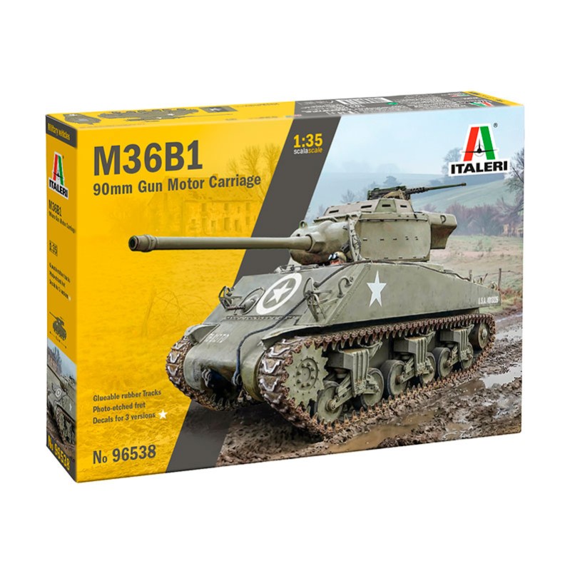 Imagen del producto 2: Italeri Tanque 90mm Gun Motor Carriage M36B1 1:35