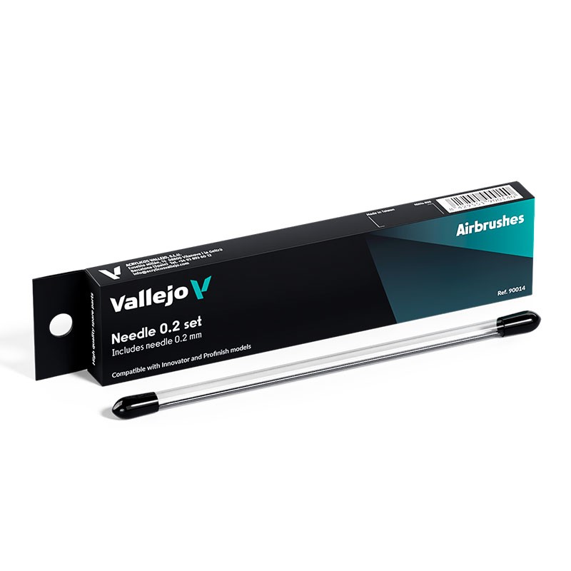 Vallejo Ricambio Ago di ricambio 0.2 (SOLO per Innovator & Profinish)
