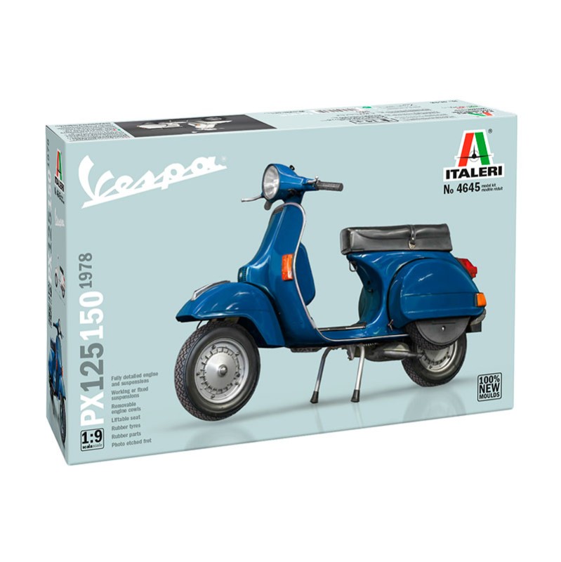 Immagine del prodotto 2: Italeri Moto Vespa PX 125/150 1978 1:9