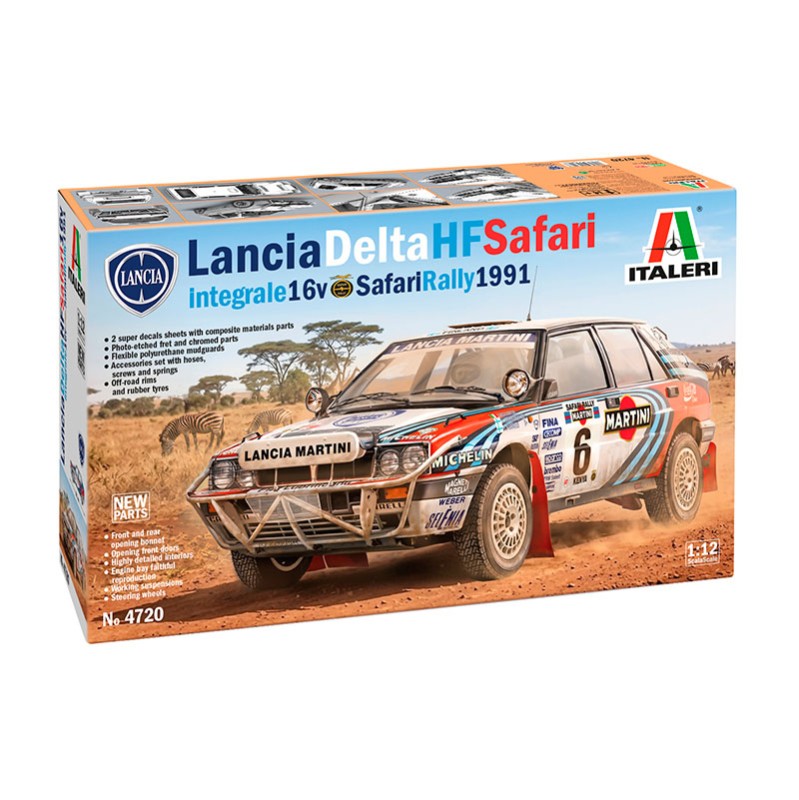 Immagine del prodotto 2: Italeri Auto Lancia Delta Integrale Safari 16v 1:12