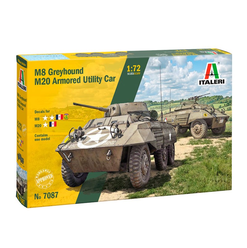 Immagine del prodotto 2: Italeri Carri armati M8 Greyhound / M20 1:72