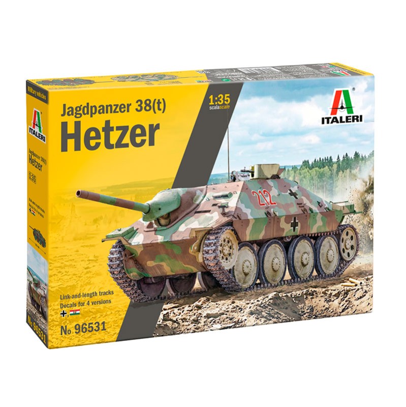 Imagen del producto 2: Italeri Tanque Jagdpanzer 38(t) Hetzer 1:35