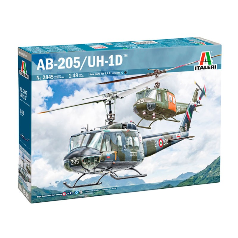 Imagen del producto 2: Italeri Helicóptero AB-205 / UH-1D  1:48