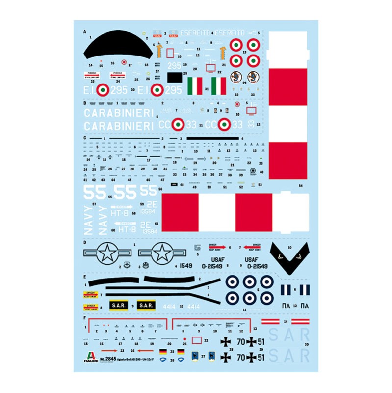 Imagen del producto 3: Italeri Helicóptero AB-205 / UH-1D  1:48