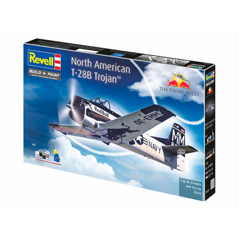 Imagen del producto 2: Revell Maqueta con acc. Avión Flying Bulls T-28B Trojan 1:48