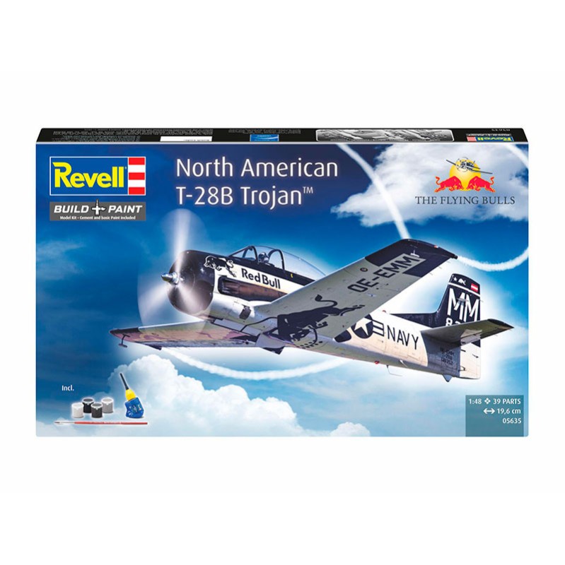 Imagen del producto 3: Revell Maqueta con acc. Avión Flying Bulls T-28B Trojan 1:48