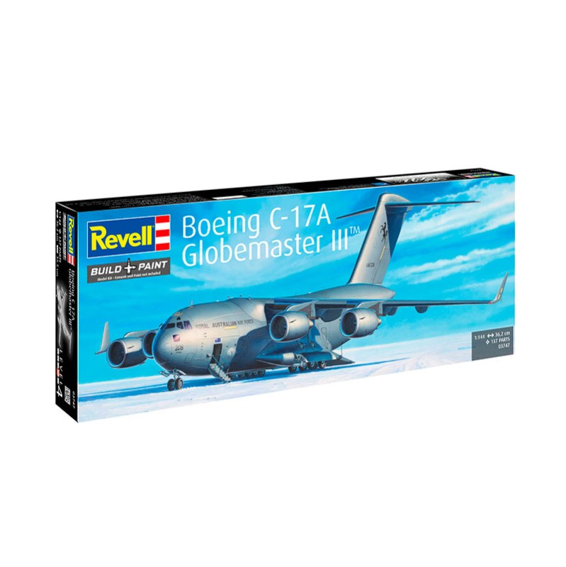 Imagen del producto 2: Revell Avión Boeing C-17A Globemaster III 1:144