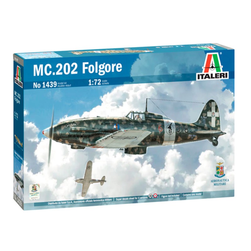 Immagine del prodotto 2: Italeri Aereo MC.202 Folgore 1:72
