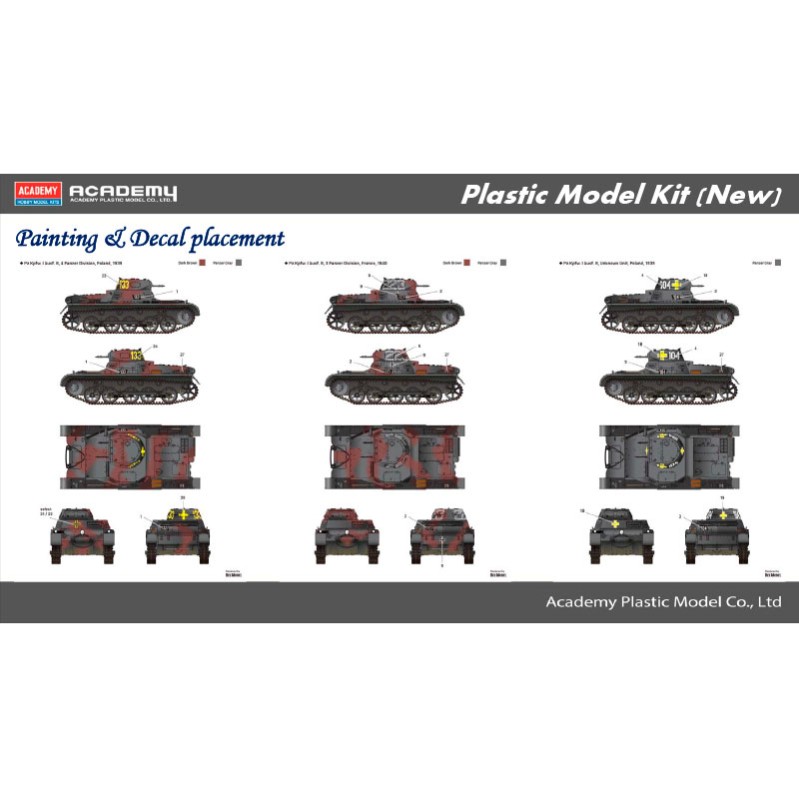 Imagen del producto 2: Academy Tanque y Moto German Panzer I Ausf.B & Moto1/35