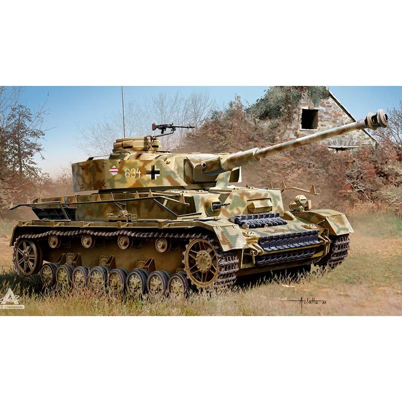 Academy Carro armato tedesco Pz.Kpfw.IV Ausf.H New Design 1/72