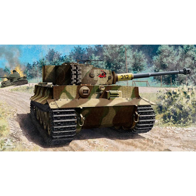 Academy German Tiger-Ⅰ Ver. Late Tank 1/72