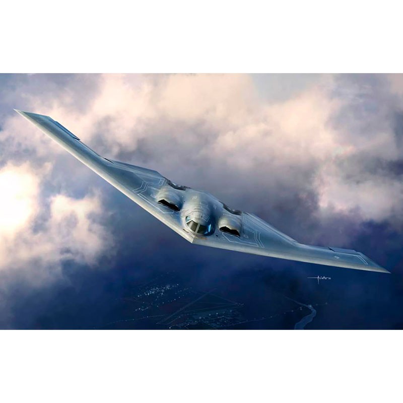 Academy Avión USAF B-2A "Stealth Bomber“ - New Tooling 1/144