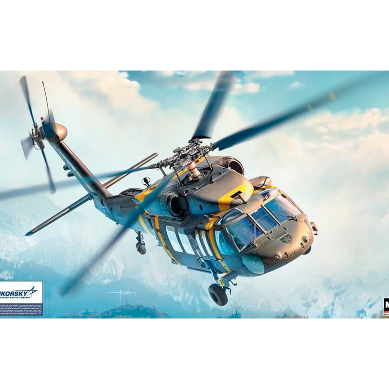 Academy Elicottero UH-60M BLACK HAWK 1/35
