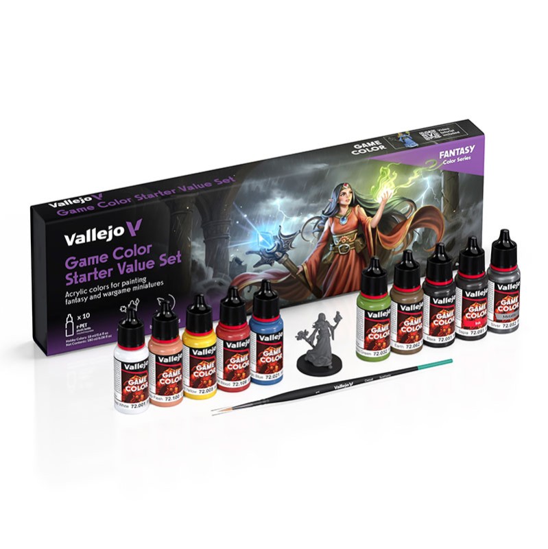 Immagine del prodotto 2: Vallejo Set 10 Game Color Starter Value Set 18 ml