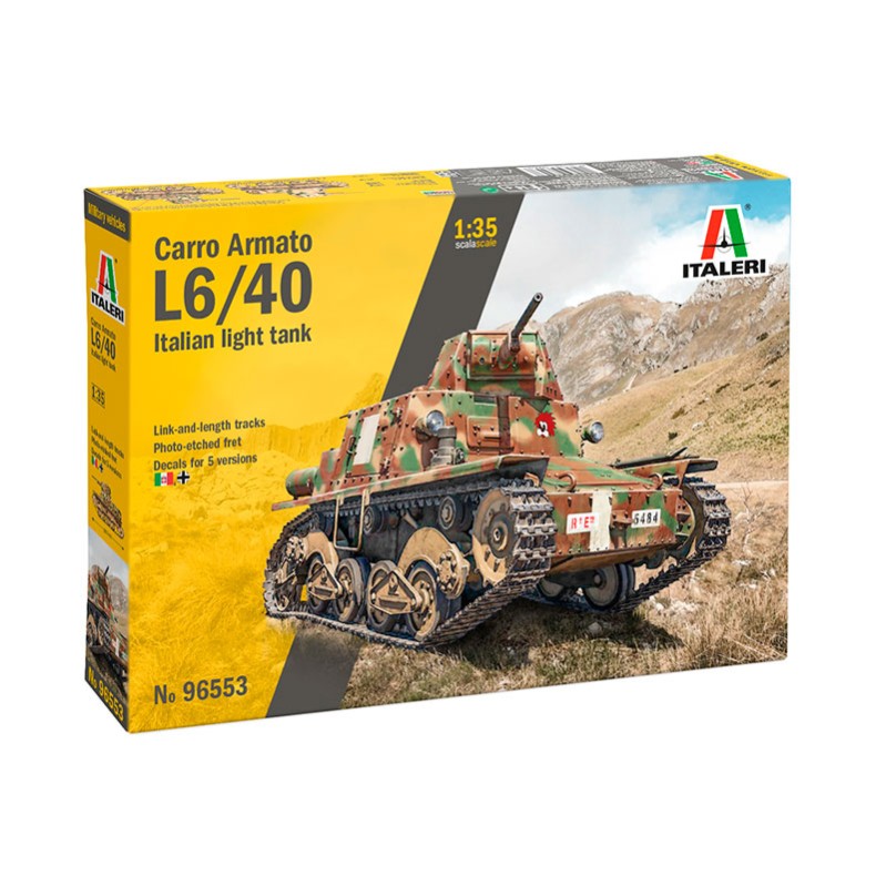 Imagen del producto 2: Italeri Tanque Carro Armato L6/40 - 1:35