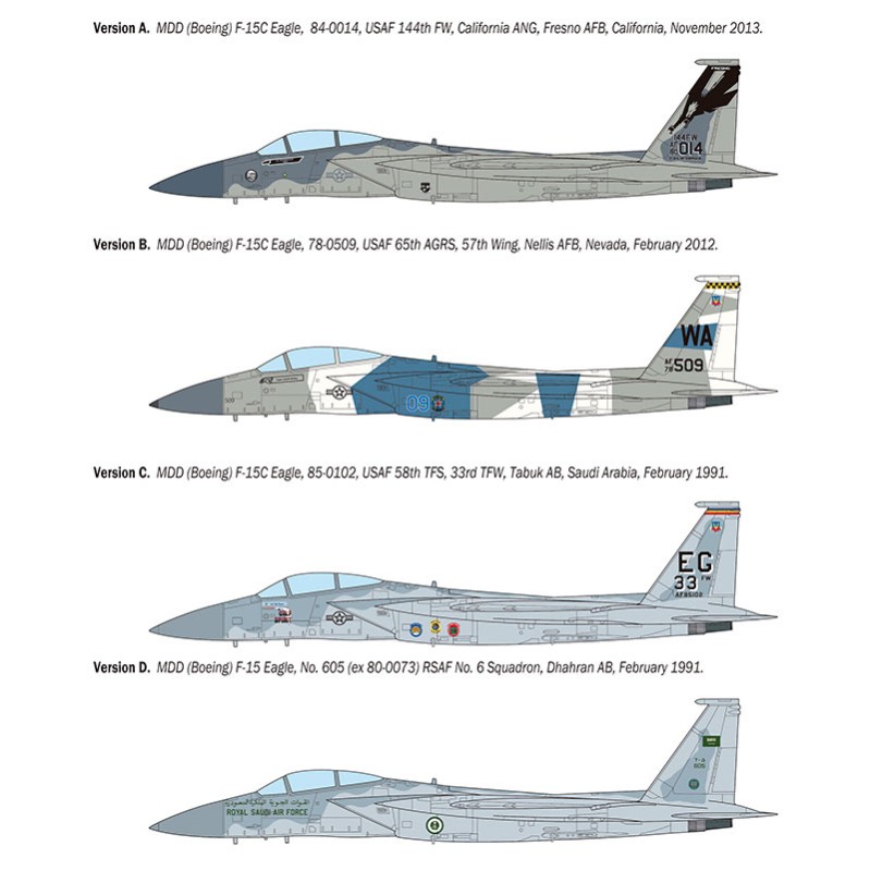 Imagen del producto 3: Italeri Avión F-15C Eagle 1:48