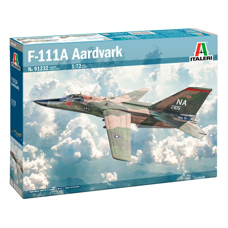 Immagine del prodotto 2: Italeri Aereo F-111A Aardvark 1:72