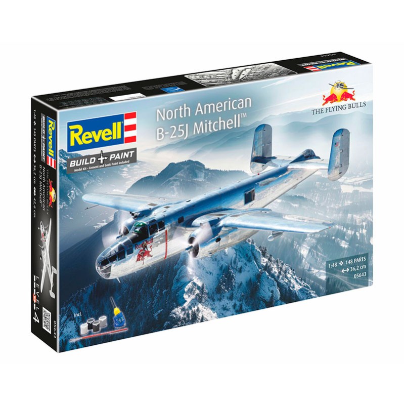 Imagen del producto 2: Revell Gift Set Avión B-25J Mitchell: Flying Bulls 1:48