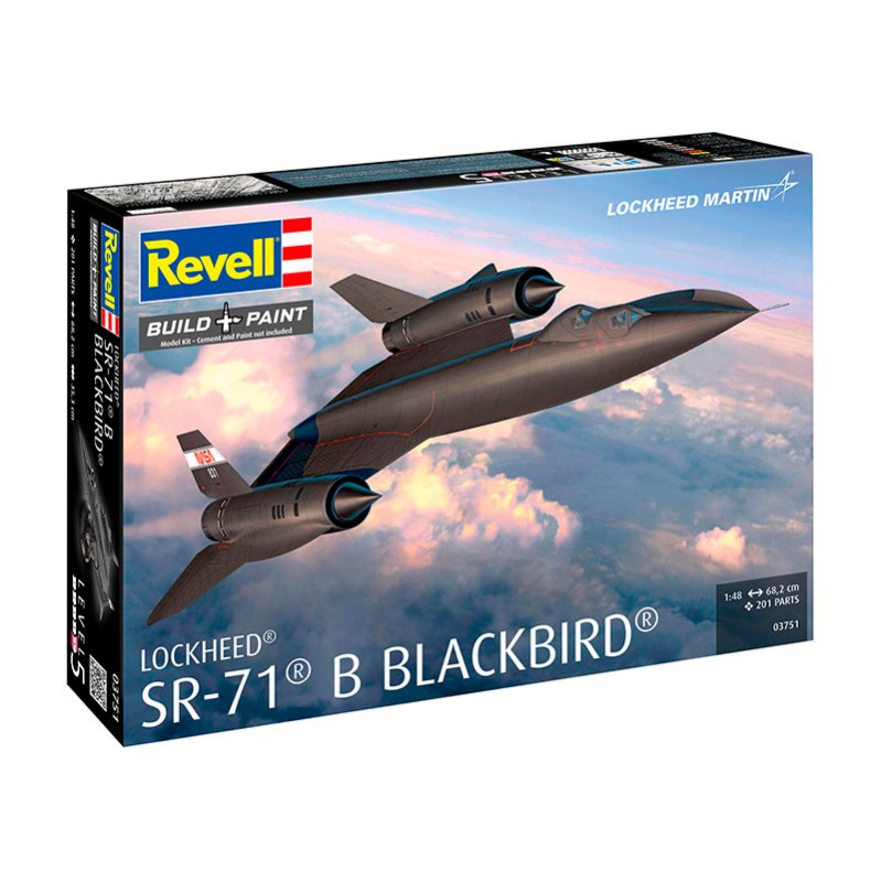 Immagine del prodotto 7: Revell Aereo Lockheed SR-71B Blackbird 1:48