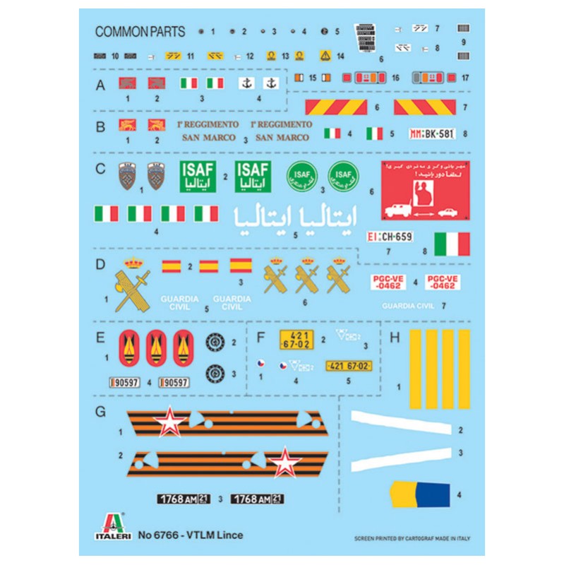 Imagen del producto 3: Italeri Vehículo Militar VTLM Lince 1:35