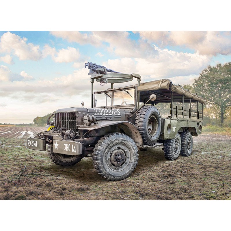 Italeri Veicolo Militare Dodge WC62 1 1⁄2 t 6x6 Truck 1:35