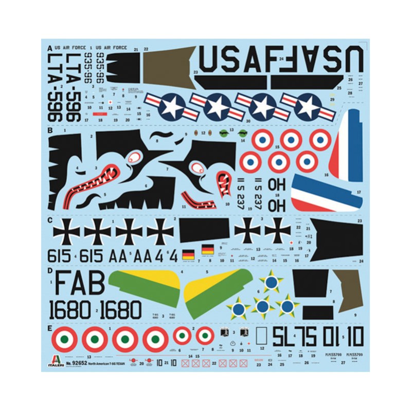 Immagine del prodotto 3: Italeri Aereo T-6G Texan - 1:48