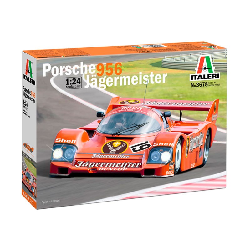 Imagen del producto 2: Italeri Coche  de carreras Porsche 956 Jägermeister 1:24