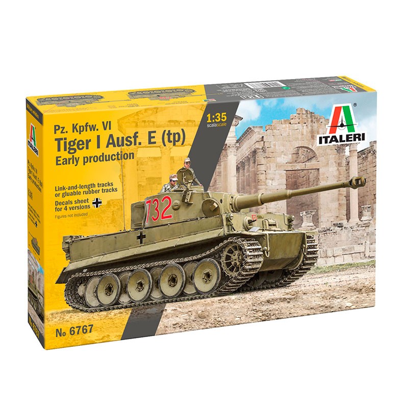 Italeri Carro Pz. Kpfw. VI Tiger I Ausf. E (tp) Early Production 1:35