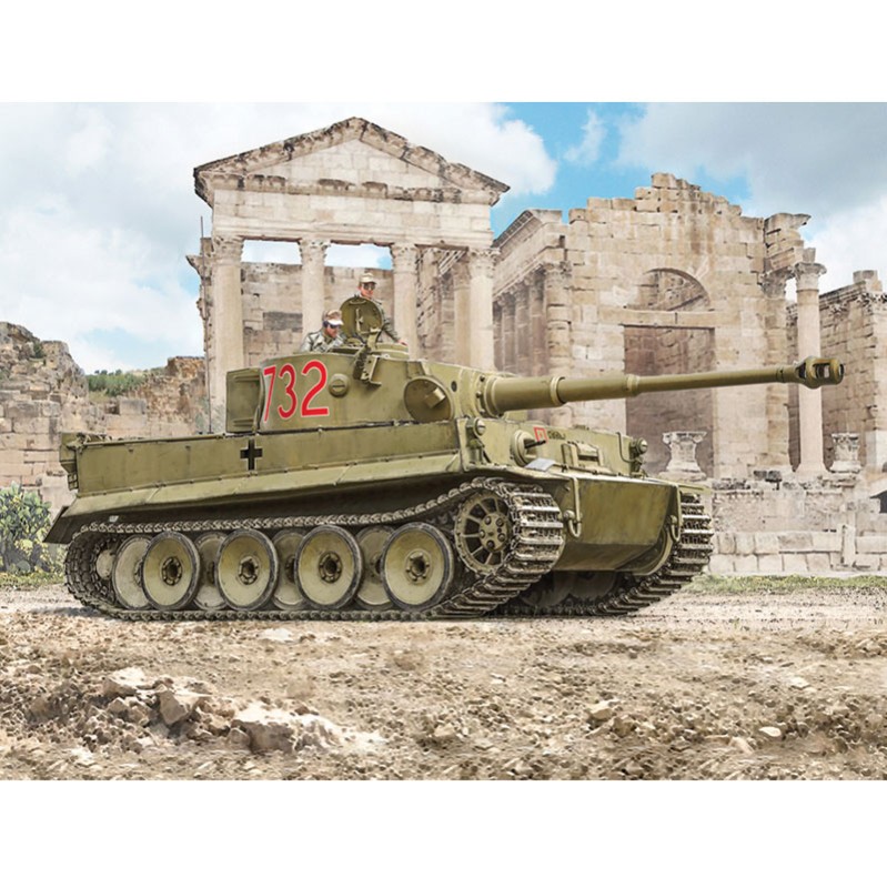 Immagine del prodotto 2: Italeri Carro Pz. Kpfw. VI Tiger I Ausf. E (tp) Early Production 1:35