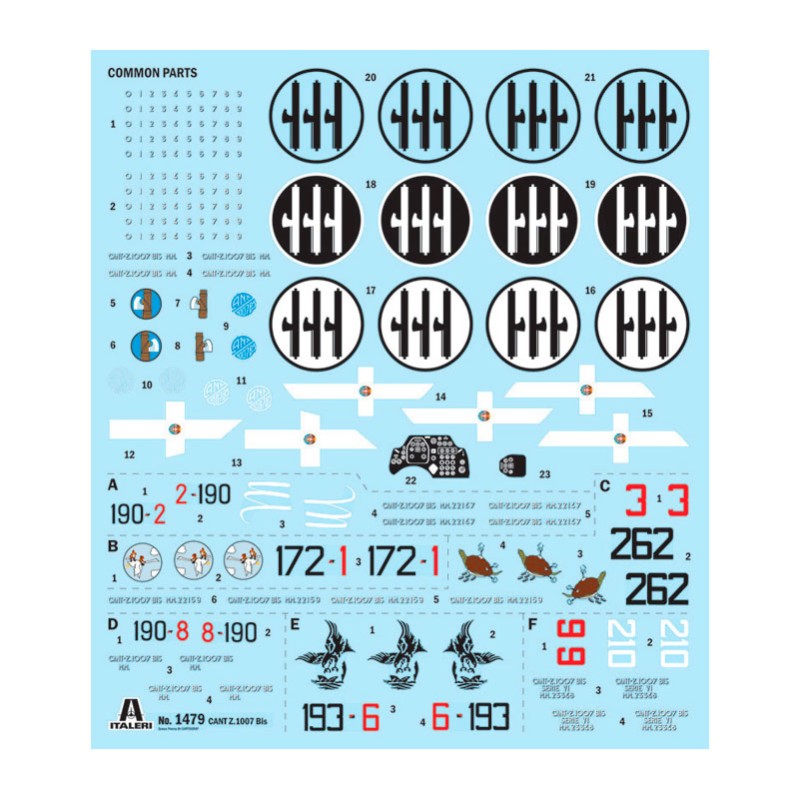 Immagine del prodotto 3: Italeri Aereo CANT Z.1007 Alcione 1:72