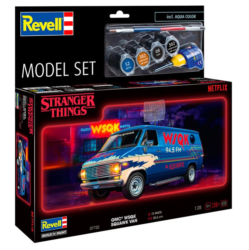 Immagine del prodotto 2: Revell Model Set Furgone GMC® WSQK Squawk Van "Stranger Things" 1:25