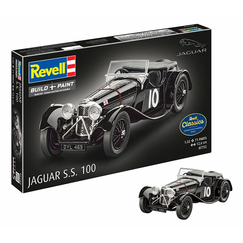 Revell Auto Jaguar SS 100 1:32