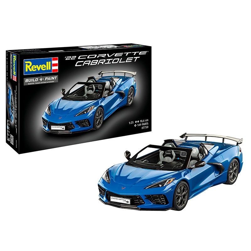 Revell Auto Corvette C8 Cabriolet 1:25