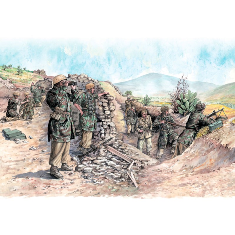 Immagine del prodotto 2: Italeri Figure Soldati German Paratroopers - tropical uniform (WWII) 1:72