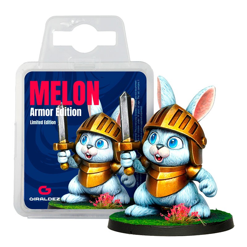 Ángel Giráldez Figura Melon - Armor Version (libro TMM)