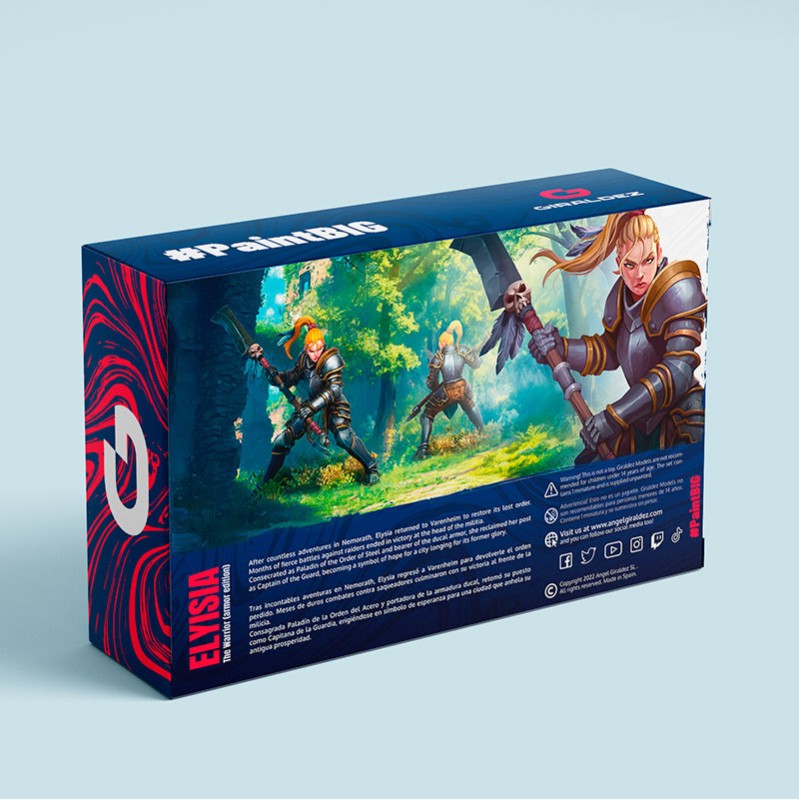 Imagen del producto 4: Ángel Giráldez Figura Elysia - Armor Version (libro TMM)