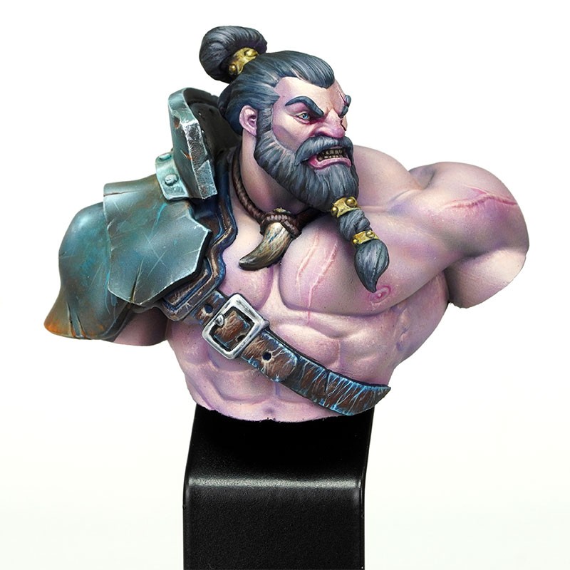 Ángel Giráldez Figura Recknor - Bust (libro COLOR)