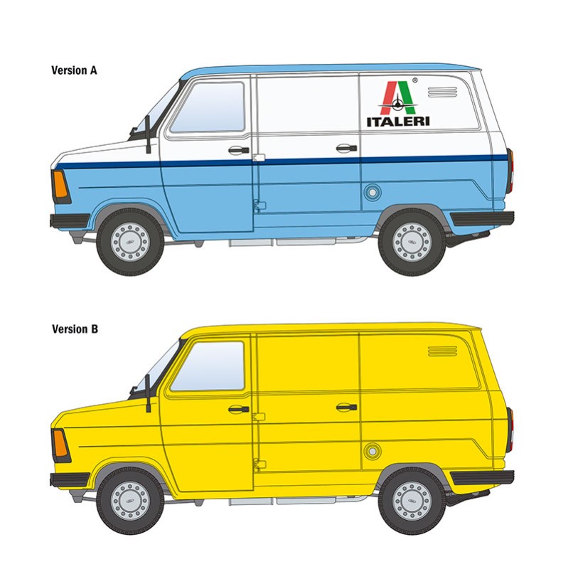 Image du produit 3: Italeri Fourgon Ford Transit Italeri 1:24