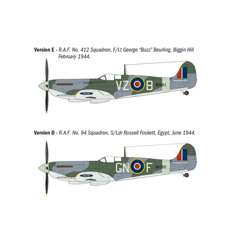 Imagen del producto 3: Italeri Avión Spitfire Mk IX aces 1:48