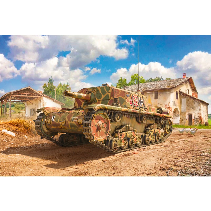 Italeri Carro Semovente M42 da 75/18 1:35