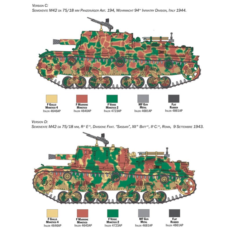 Immagine del prodotto 3: Italeri Carro Semovente M42 da 75/18 1:35