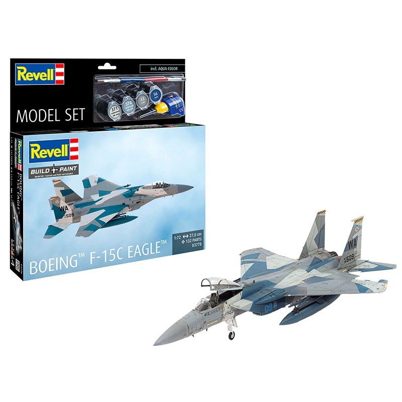 Revell Model Set Boeing F-15C Eagle Aircraft 1:72