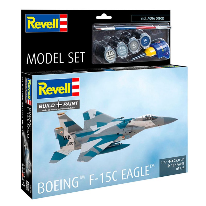 Product image 2: Revell Model Set Boeing F-15C Eagle Aircraft 1:72