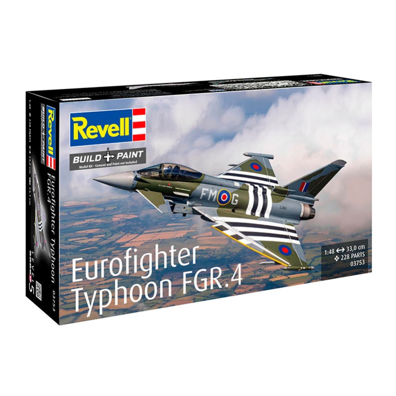 Imagen del producto 4: Revell Avión Eurofighter Typhoon FGR.4 1:48