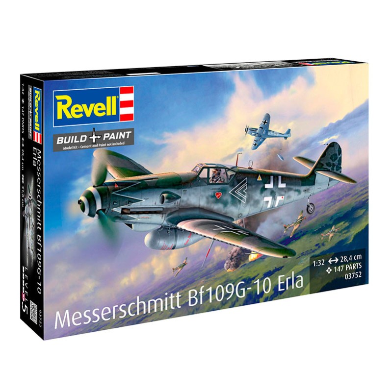 Immagine del prodotto 4: Revell Aereo Messerschmitt Bf109G-10 Erla 1:32